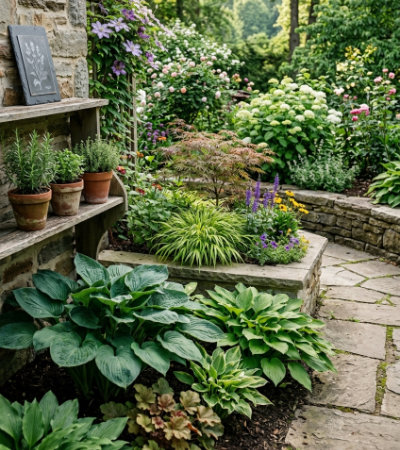 outdoor garden plants